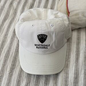 White Scottsdale National Cap